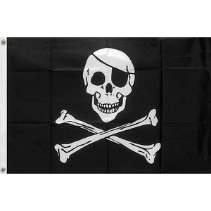 The Jolly Roger Flag (Large) 5'x3'