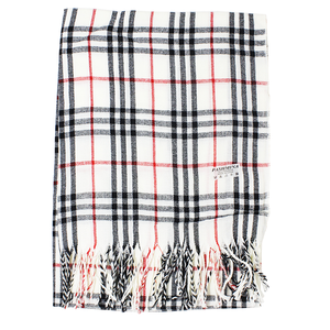 Faux Pashmina Scarf - Plaid