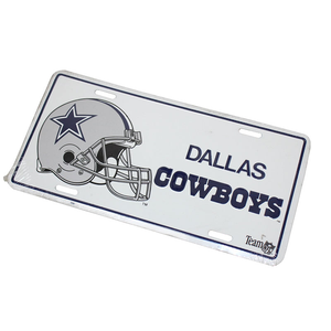 VINTAGE 1980's Dallas Cowboys Novelty Number Plate