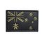 Australian Flag Embroided Black-Green by COMMANDO