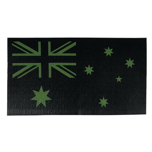 Australian Flag Black-Green Reflective by COMMANDO