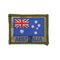 Australian Flag Patch Blue on Multicam with "Hook and Loop" back by COMMANDO