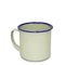 Vintage 9cm Mug with Pastel Enamel by OUTBOUND 