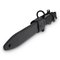 M7 Style Black Bayonet With Scabbard by COMMANDO