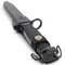 M7 Style Black Bayonet With Scabbard by COMMANDO