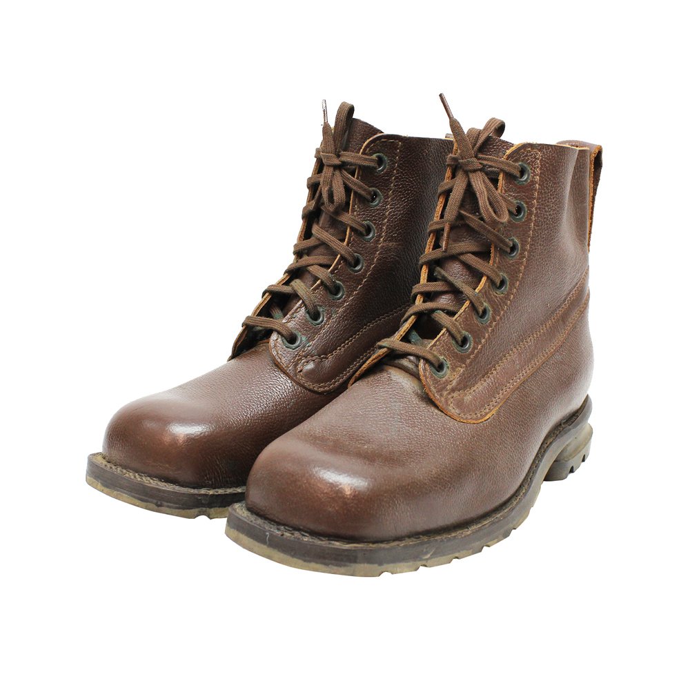 SWEDISH LEATHER AB BOOT - MILITARY SURPLUS USED : FOOTWEAR-BOOTS ...